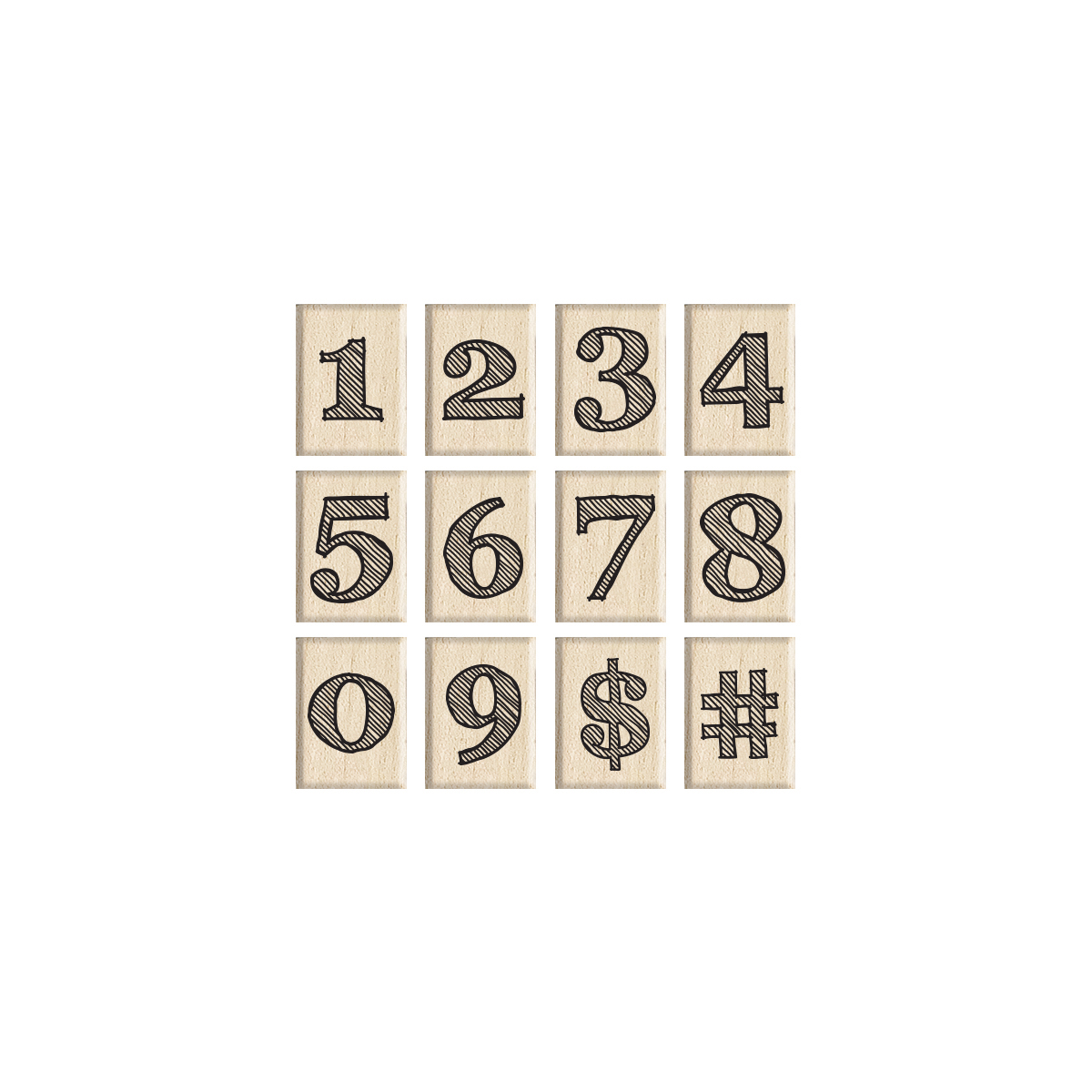 Numbers Stamp – Diverstamp