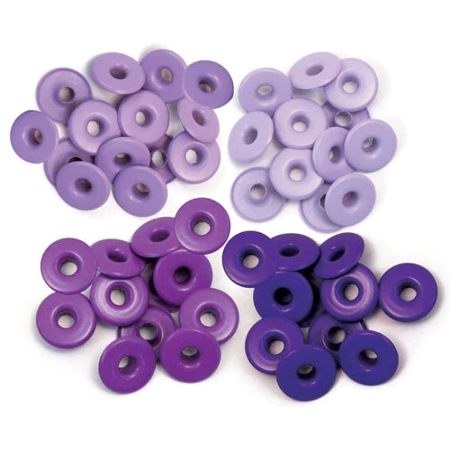 Wide Eyelets Purple WRMK – We R Memory Keepers (imagen 2)