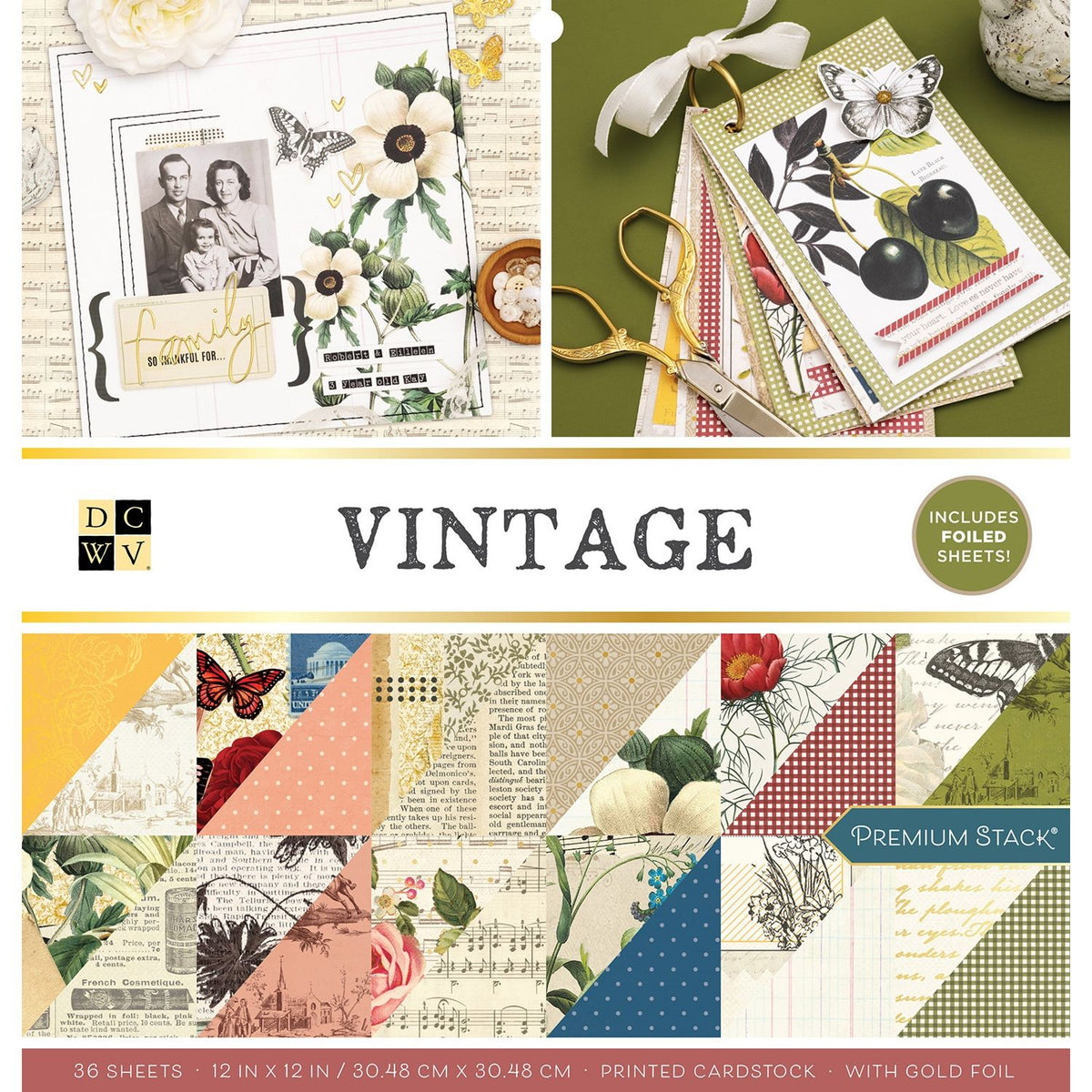 Paper Vintage Pad – American Crafts