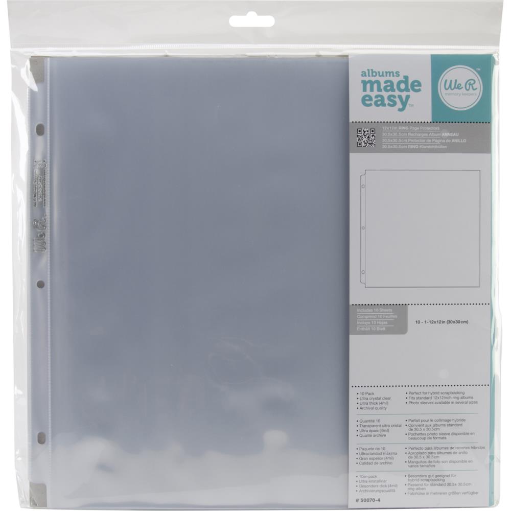 Protectores de Hojas WRMK – We R Memory Keepers
