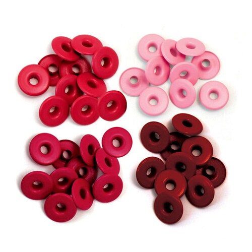 Wide Eyelets Red WRMK – We R Memory Keepers (imagen 2)