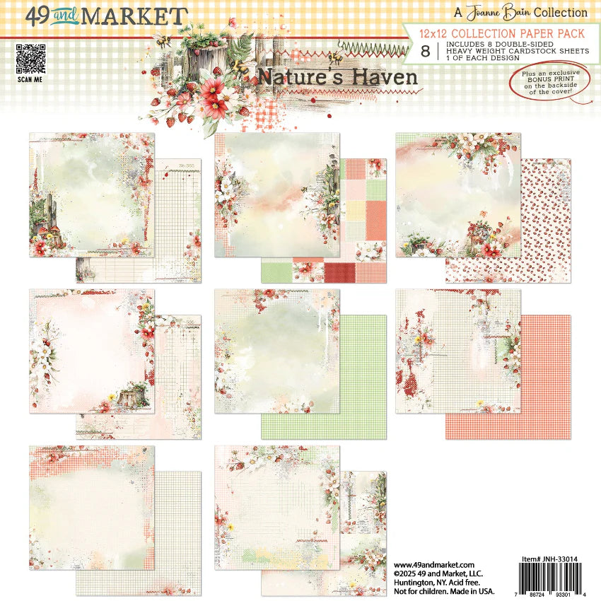 Paper Natures Haven Pad – 49 and Market