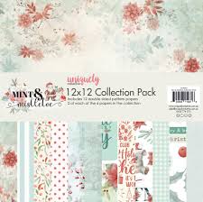 Paper Mint & Mistletoe Pad