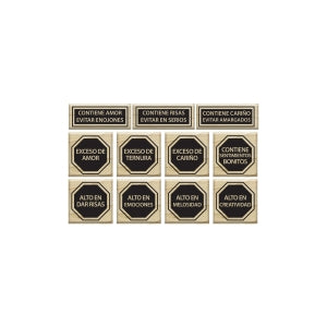 Set Nuevo Etiquetado Stamp – Diverstamp