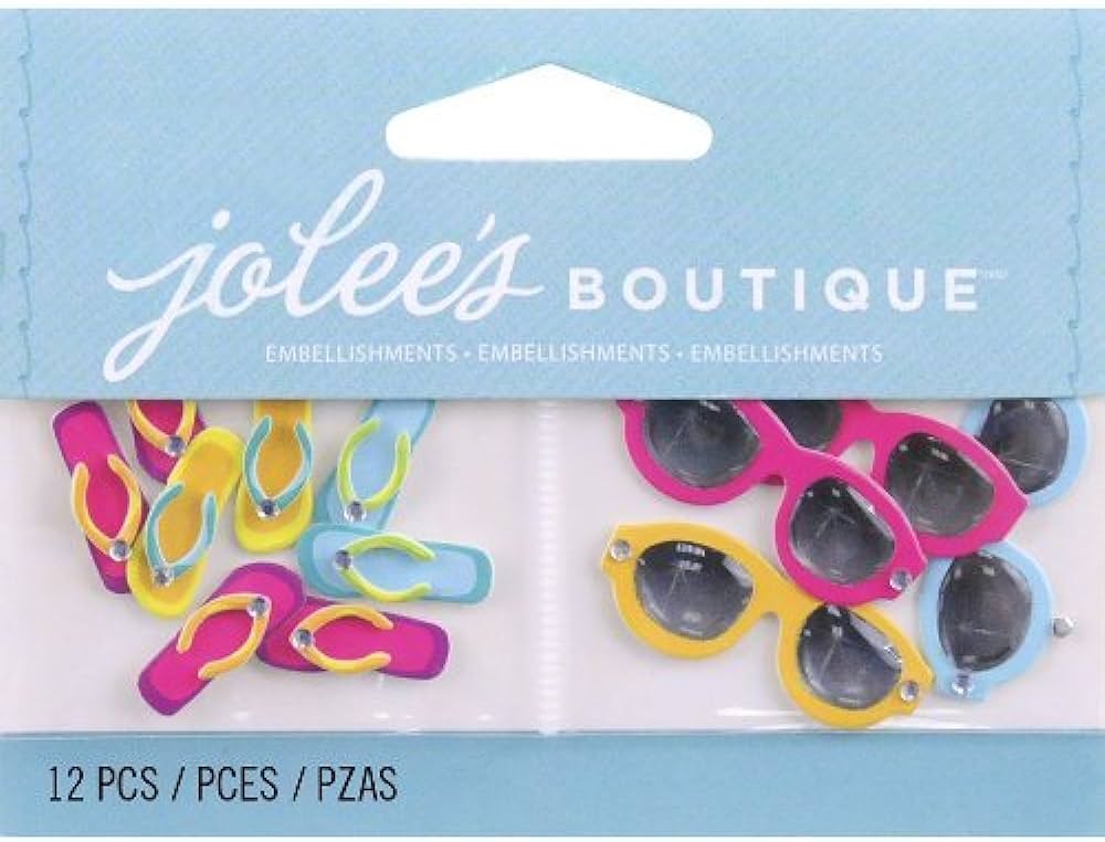 Flipflops and Sunglasses Jolee – American Crafts