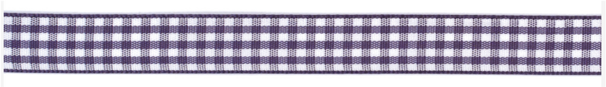 Plum Gingham Ribbon – American Crafts
