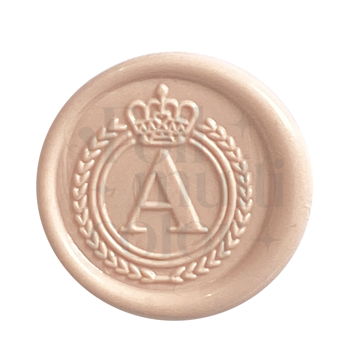 Abecedario Realeza "a" Cabezal – Foil Multicolor