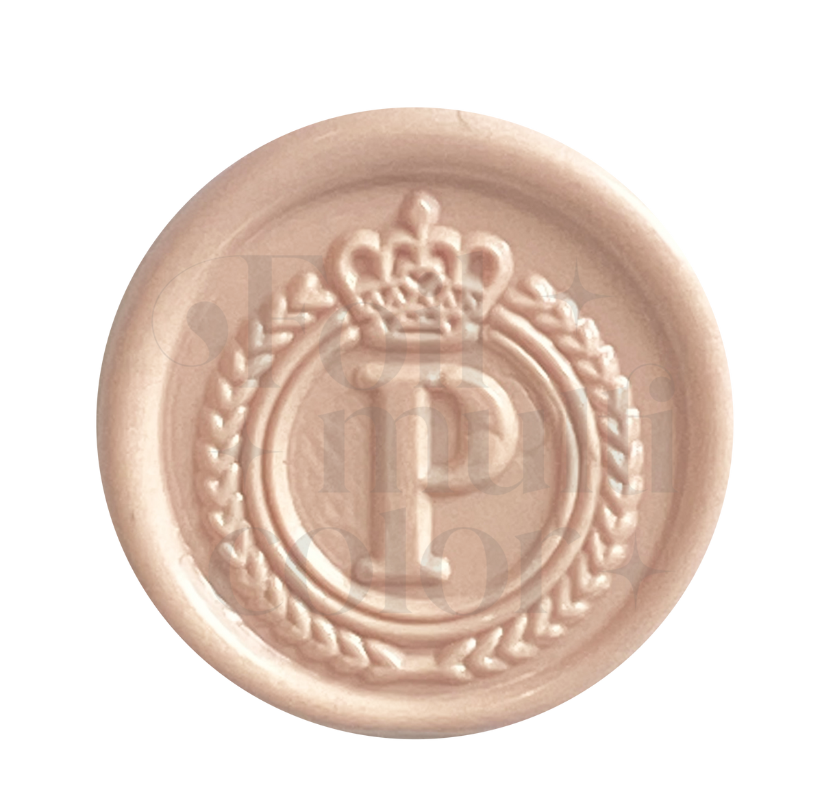 Abecedario Realeza "p" Cabezal – Foil Multicolor