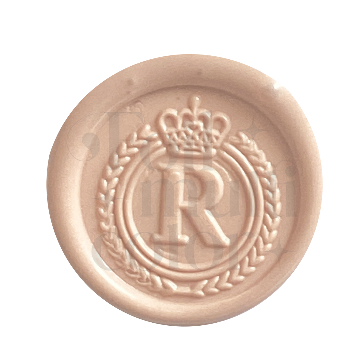 Abecedario Realeza "r" Cabezal – Foil Multicolor
