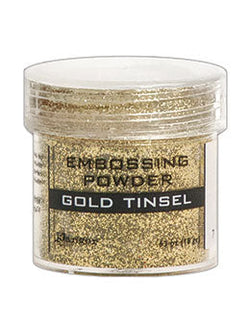 Gold Tinsel Embossing Powder – L'atelier Scrapbooking