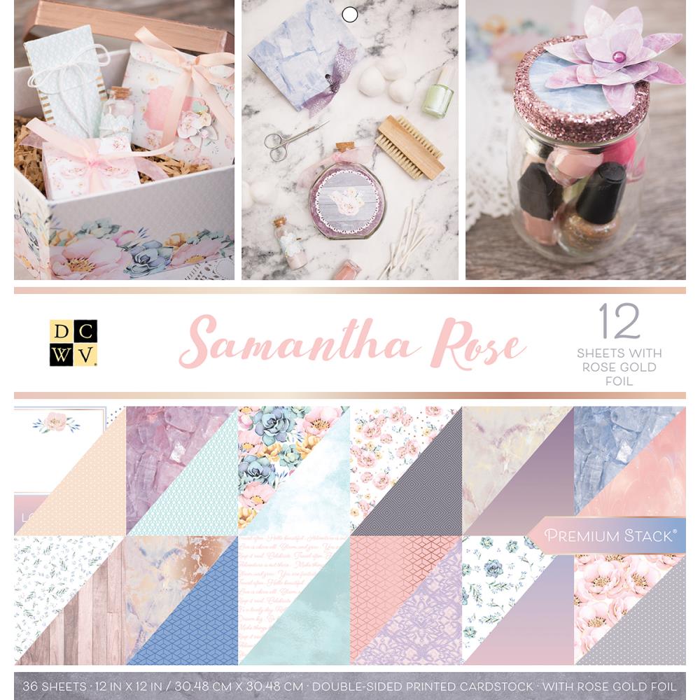 Paper Samantha Rose Pad – L'atelier Scrapbooking