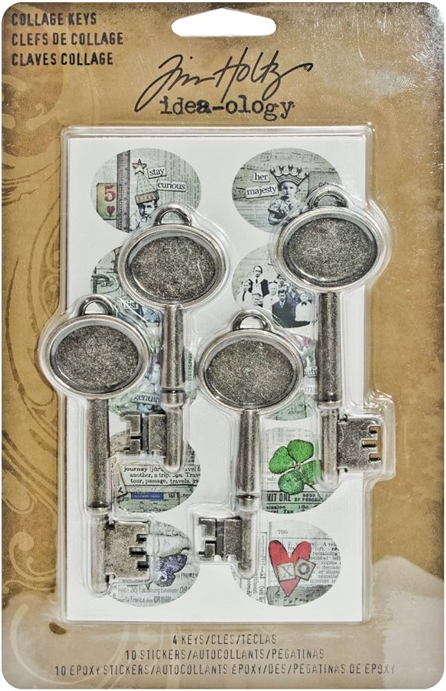 Collage Keys – Tim Holtz
