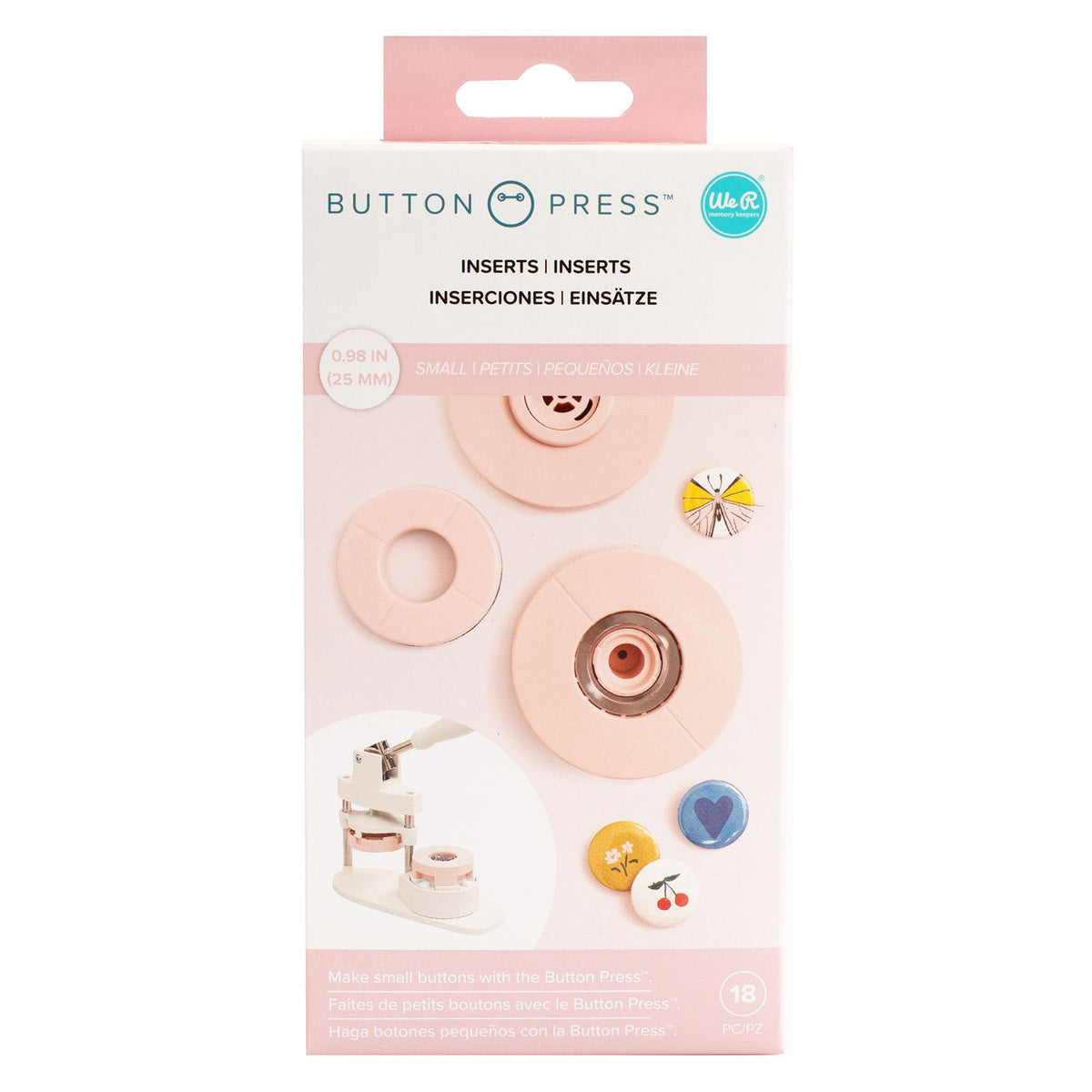 Small Insert Button Press – We R Memory Keepers