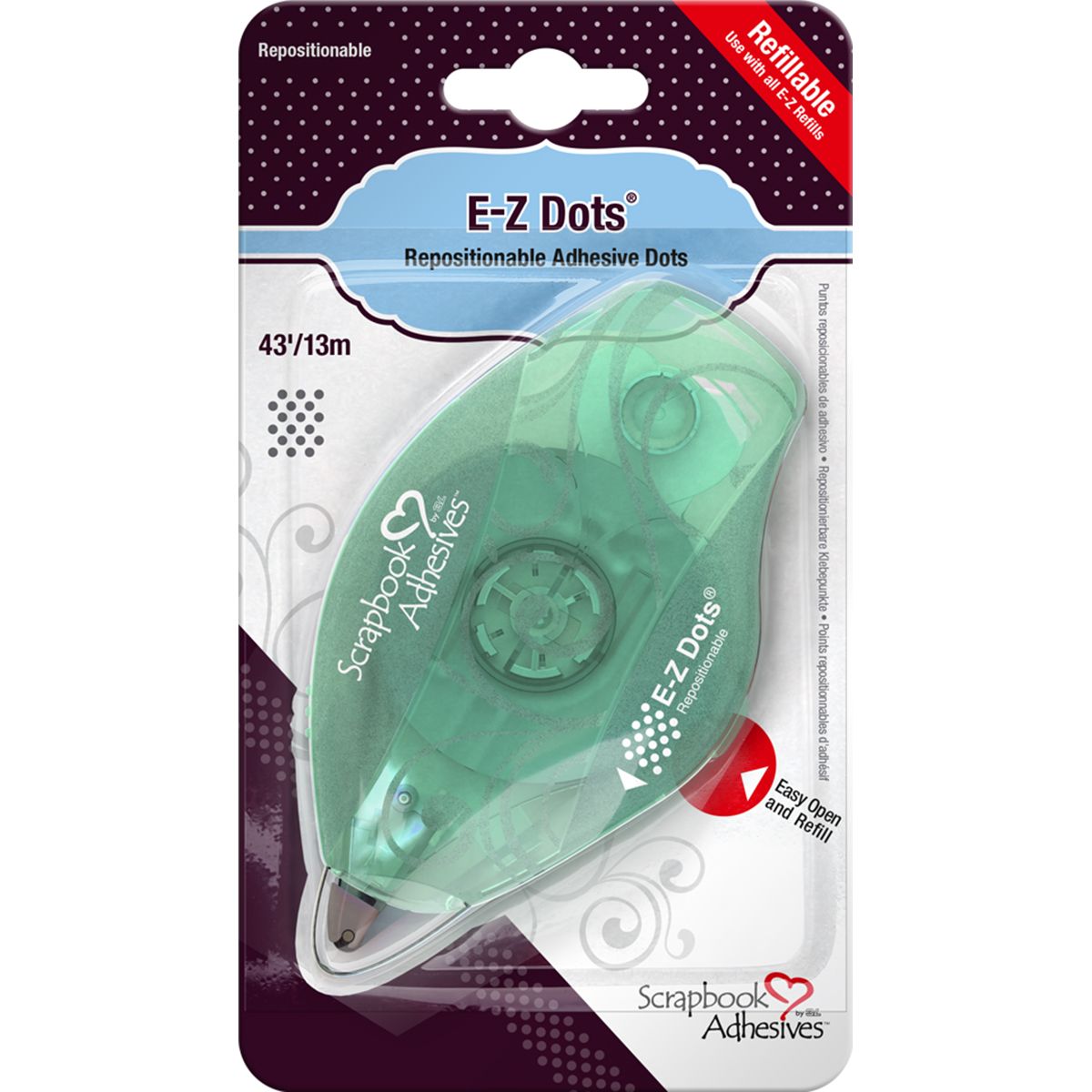 Adhesive Repositionable Dots Dispenser