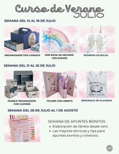 Cargar imagen en el visor de la galería, CURSO DE VERANO
