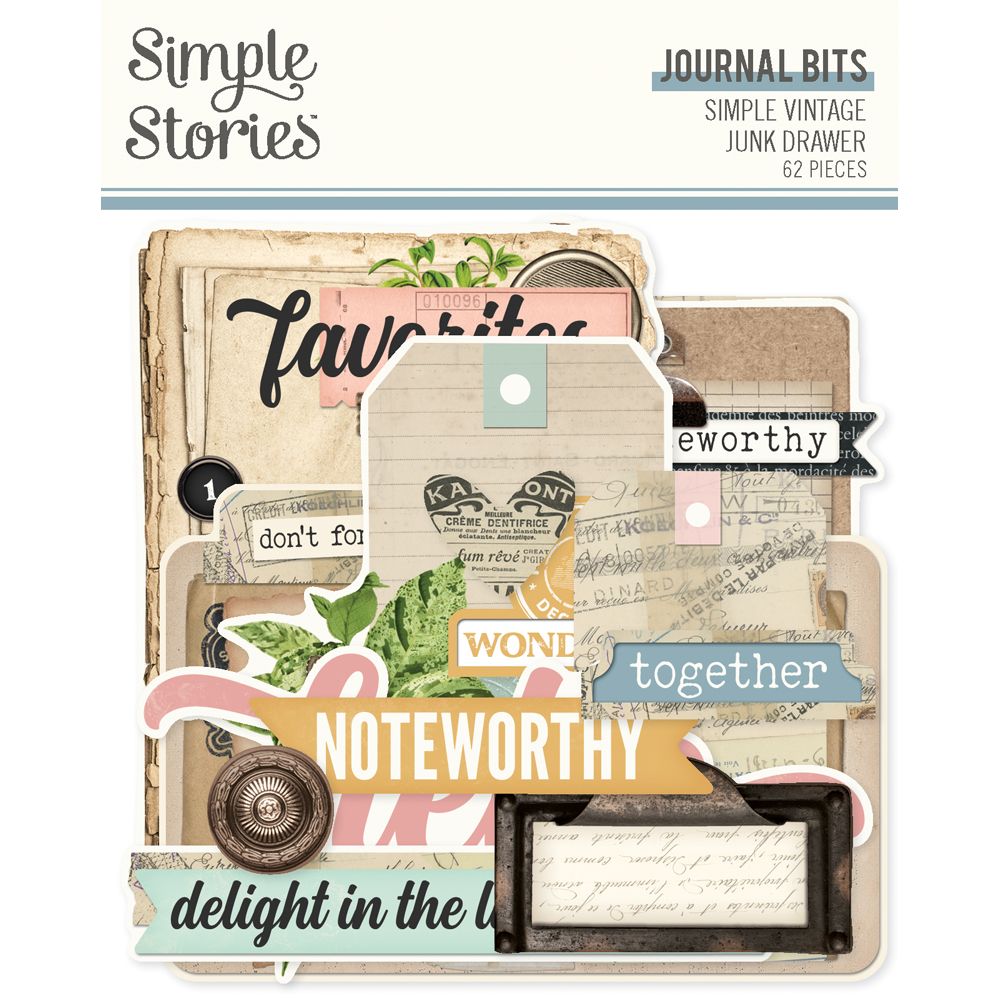 Junk Drawer Ephemera Bits – Simple Stories