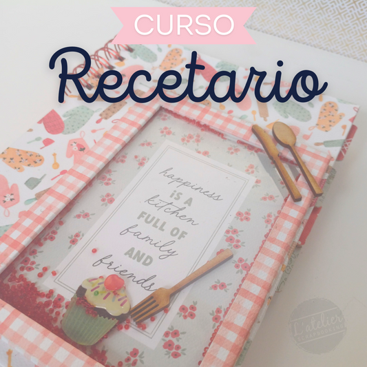 Curso de Recetario – L'atelier Scrapbooking