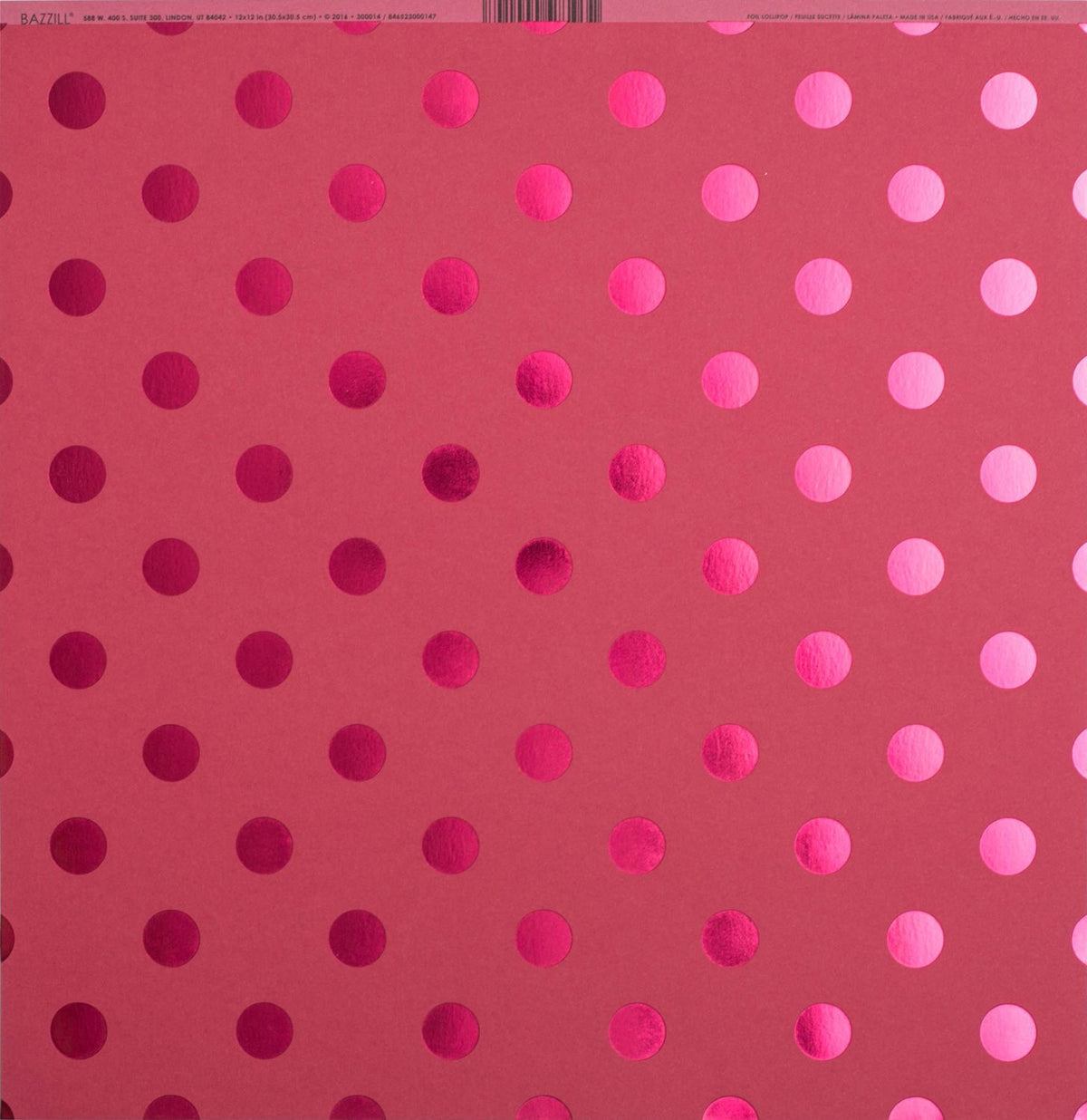Paper Lollipop Foil Dot – American Crafts
