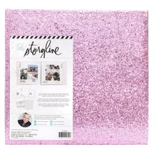 Cargar imagen en el visor de la galería, PINK GLITTER STORYLINE SCRAPBOOKING ALBUM
