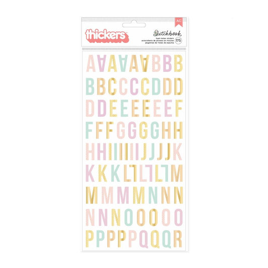 ABC Foam Colors Sketchbook – American Crafts
