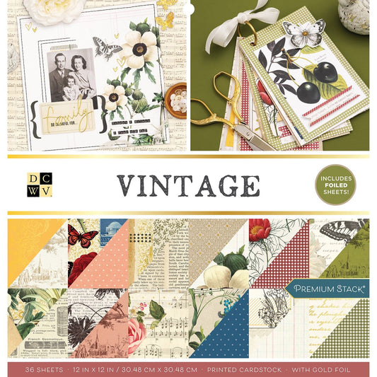 Paper Vintage Pad – American Crafts