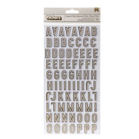 ABC Evergreen and Holly Gold – American Crafts