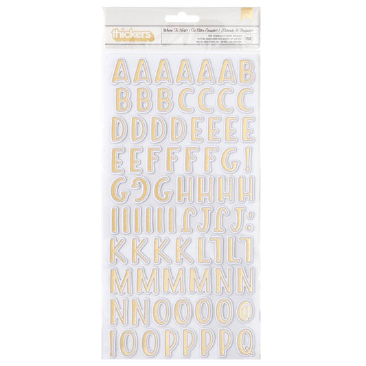 ABC Where to Next Foil – American Crafts