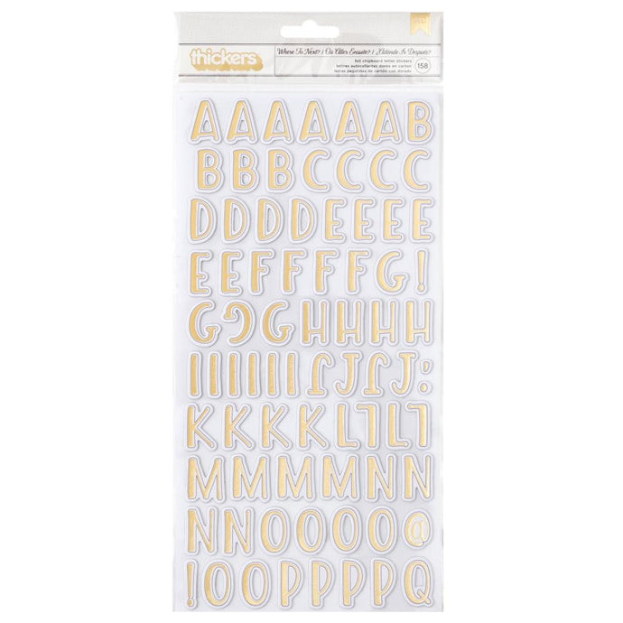 ABC WHERE TO NEXT FOIL