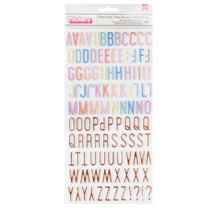 ABC Rose Gold Rainbow Avenue – American Crafts