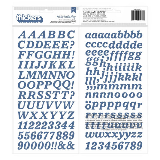 Blue Hello Boy – American Crafts