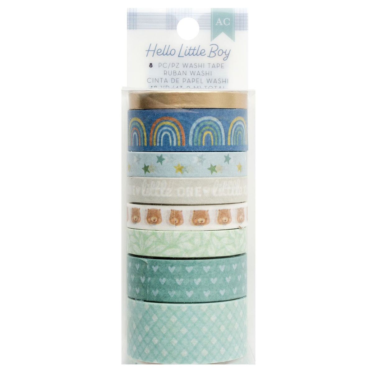 Hello Little Boy Washi Tape – American Crafts