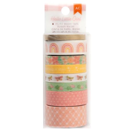 Hello Little Girl Washi Tape – American Crafts
