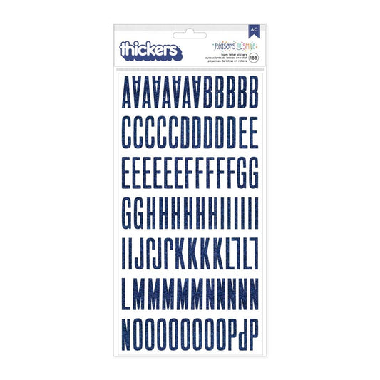 ABC Foam Blue Reasons to Smile – American Crafts