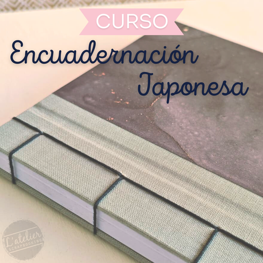 Curso de Encuadernación Japonesa – L'atelier Scrapbooking