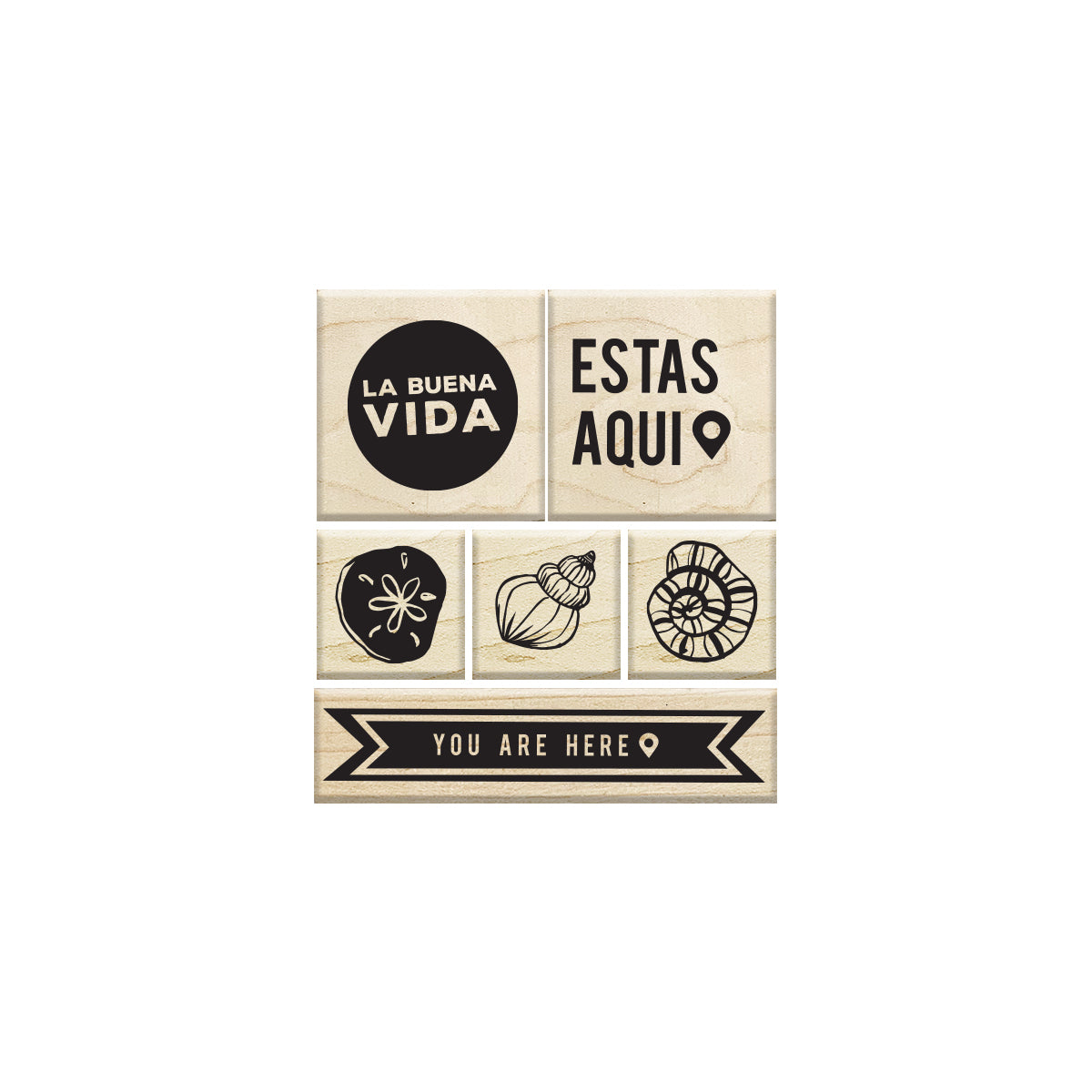 Estas Aqui Stamp – Diverstamp