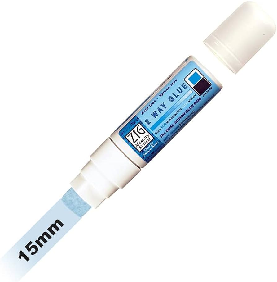 Zig 2 Way Glue Jumbo Tip – L'atelier Scrapbooking (imagen 2)