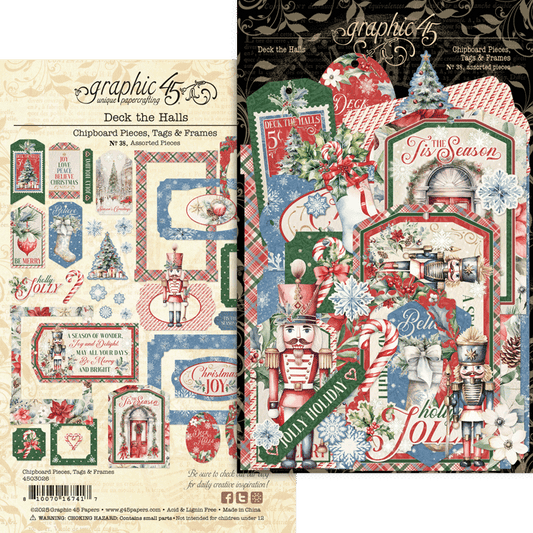 Deck the Halls Ephemera – Graphic 45