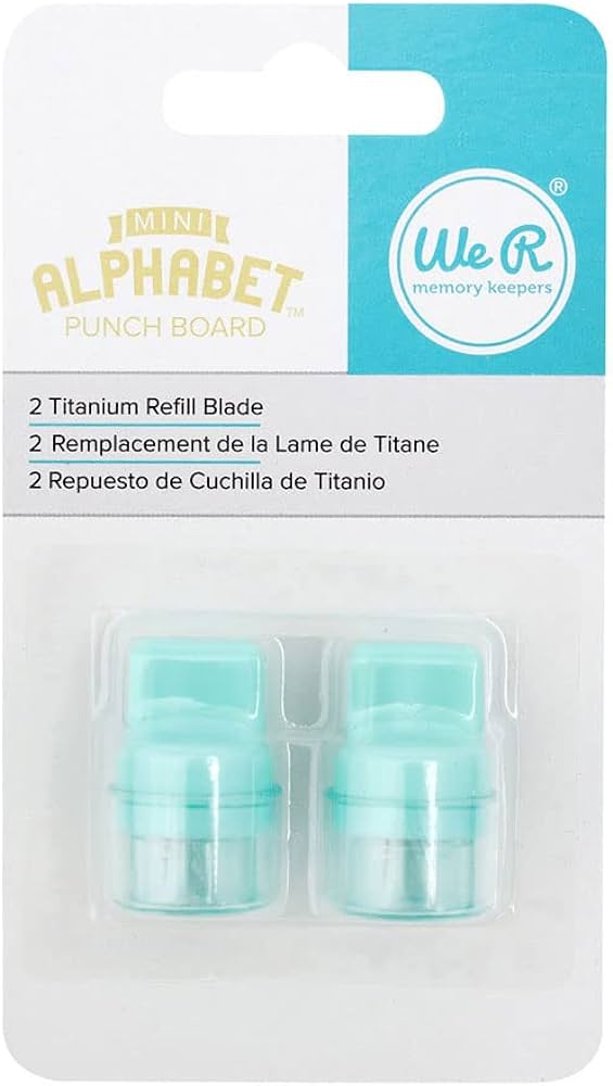 Refill Blade Mini Alphabet – We R Memory Keepers