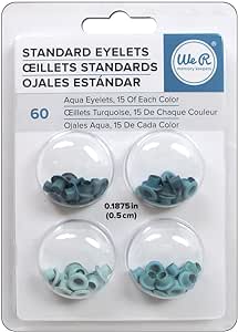 Standar Eyelets Aqua WRMK – We R Memory Keepers