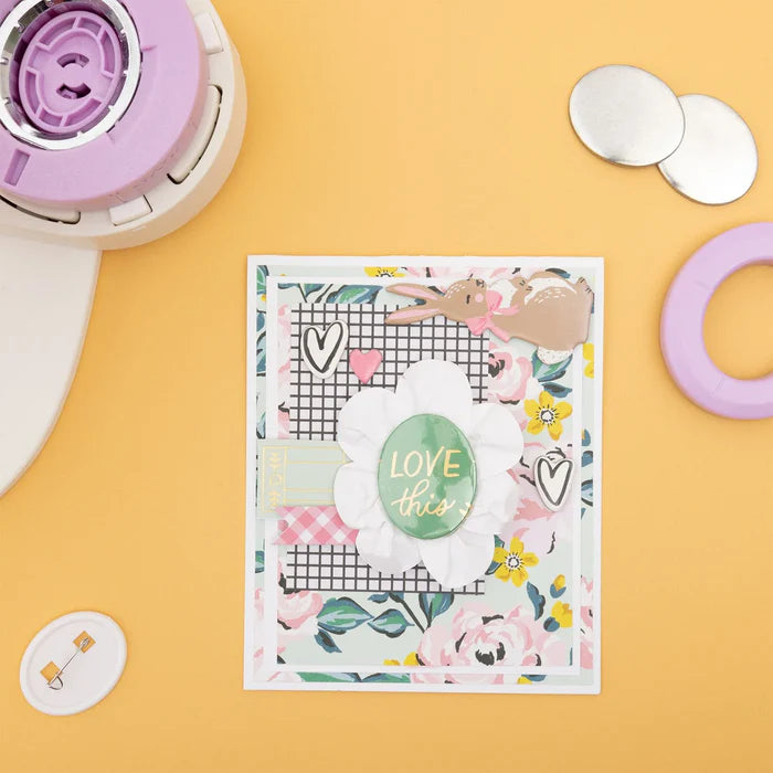 Oval Insert Button Press – We R Memory Keepers (imagen 3)