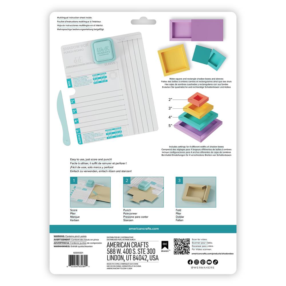 SHADOW BOX PUNCH BOARD – latelierscrapbooking