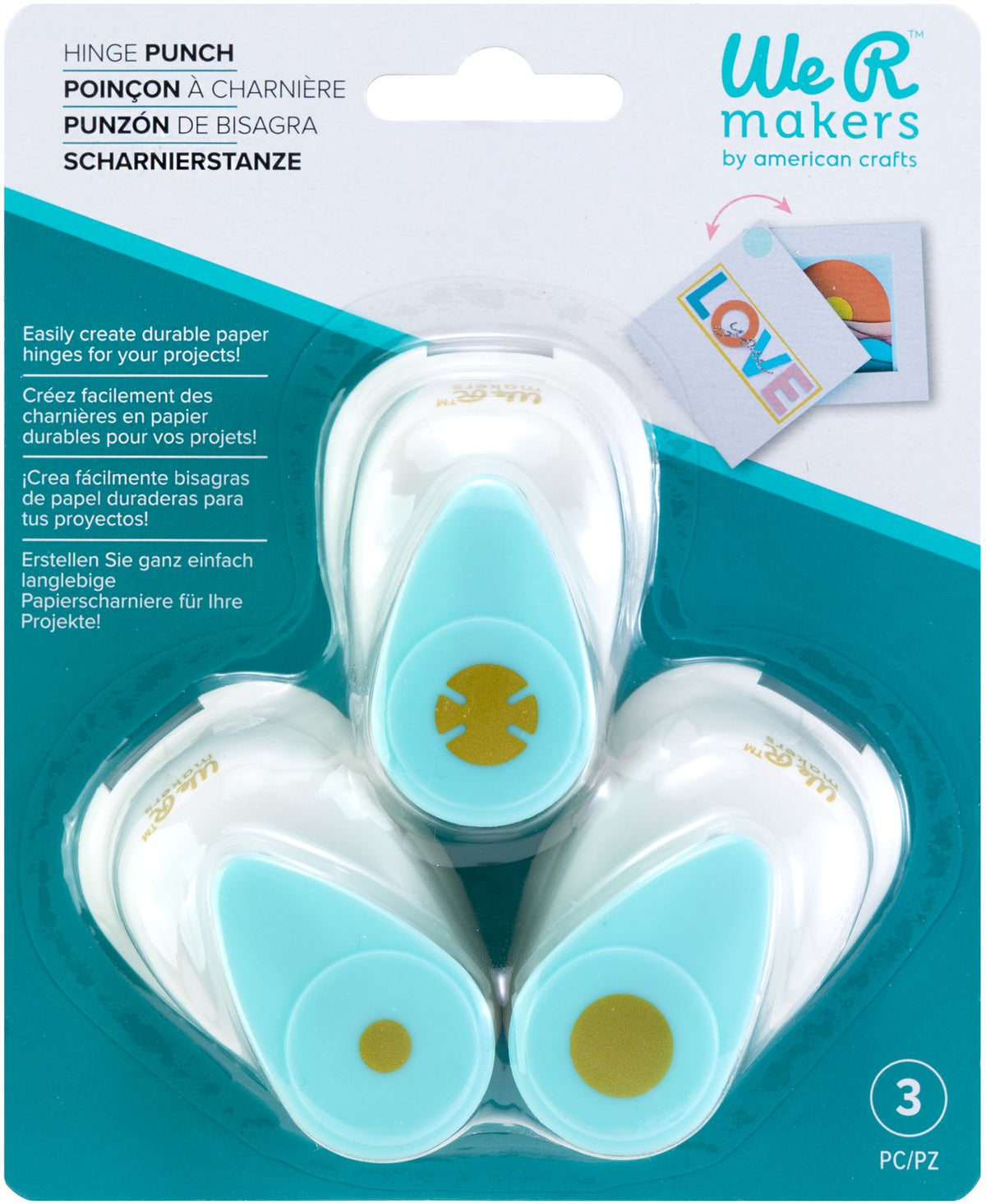 Hinge Punch Set – We R Memory Keepers