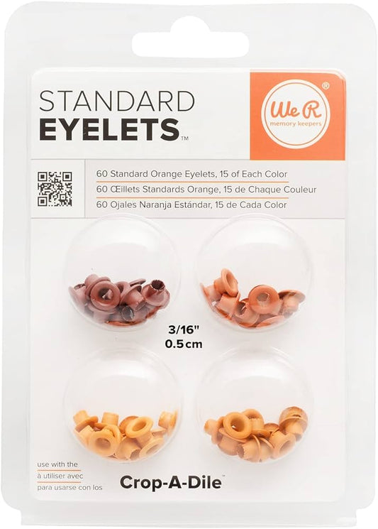 Standar Eyelets Orange WRMK – We R Memory Keepers