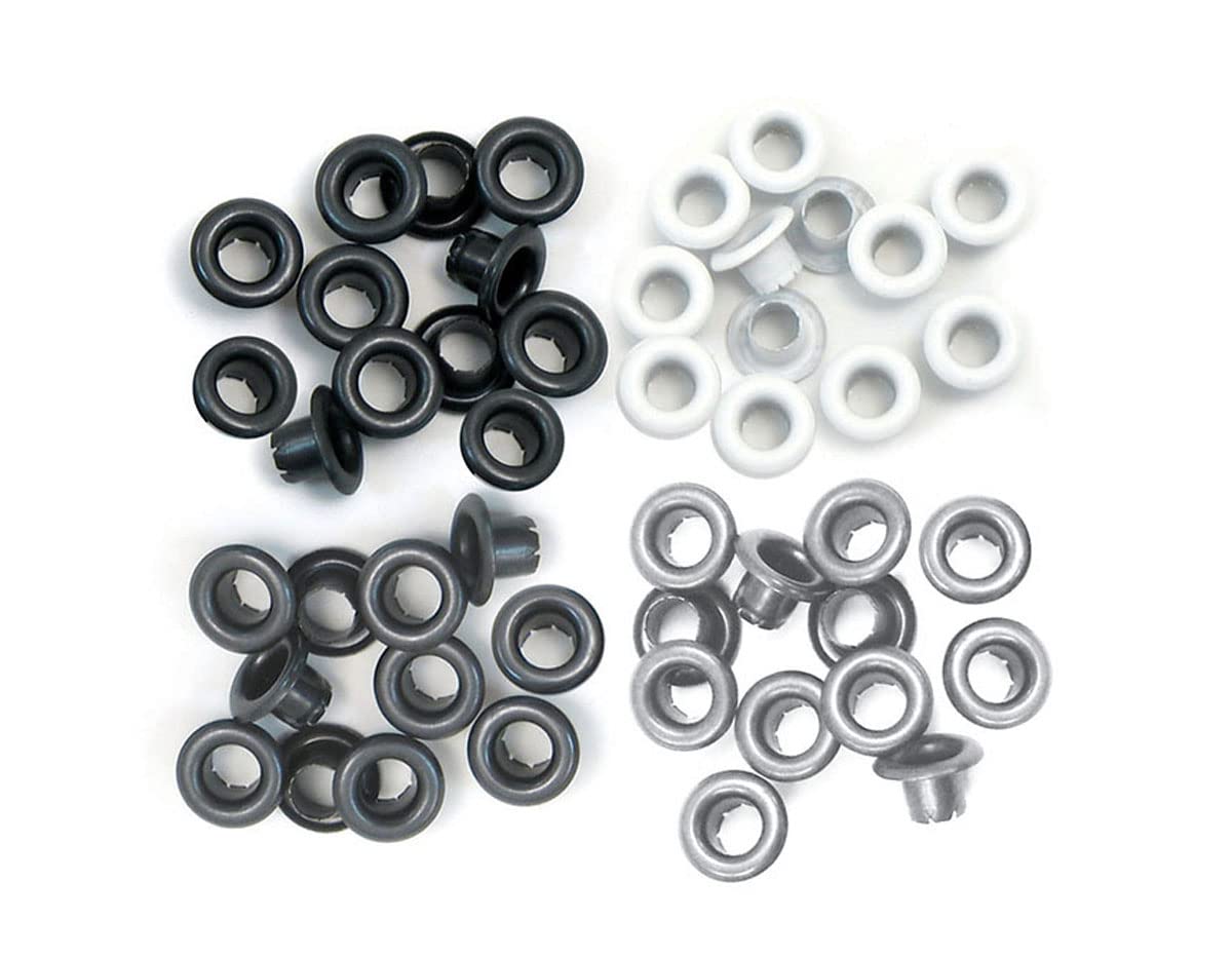 Standar Eyelets Grey WRMK – We R Memory Keepers (imagen 2)