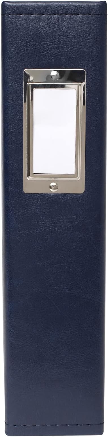 Navy Leather Scrapbooking Album – American Crafts (imagen 2)