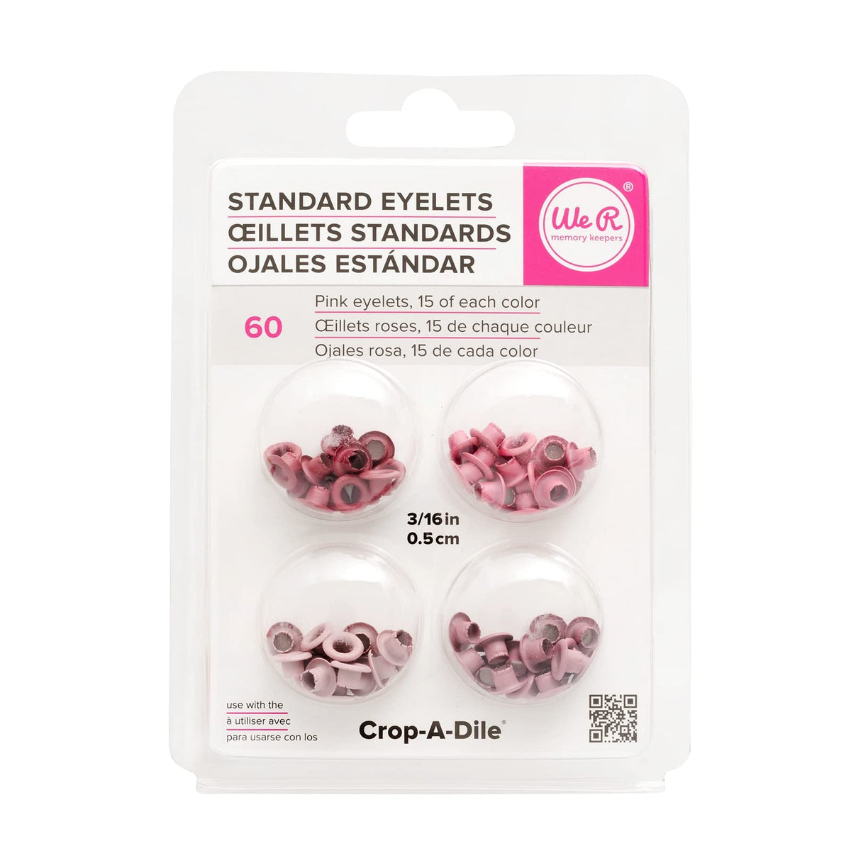 Standar Eyelets Pink WRMK – We R Memory Keepers