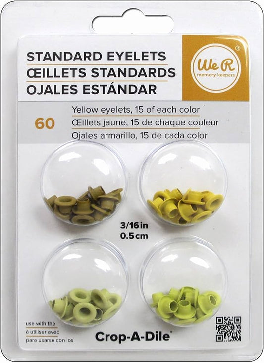 Standar Eyelets Yellow WRMK – We R Memory Keepers