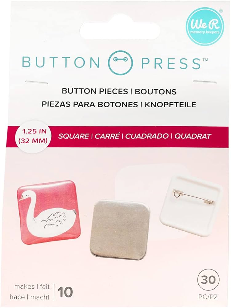 Square Button Press Kit – We R Memory Keepers