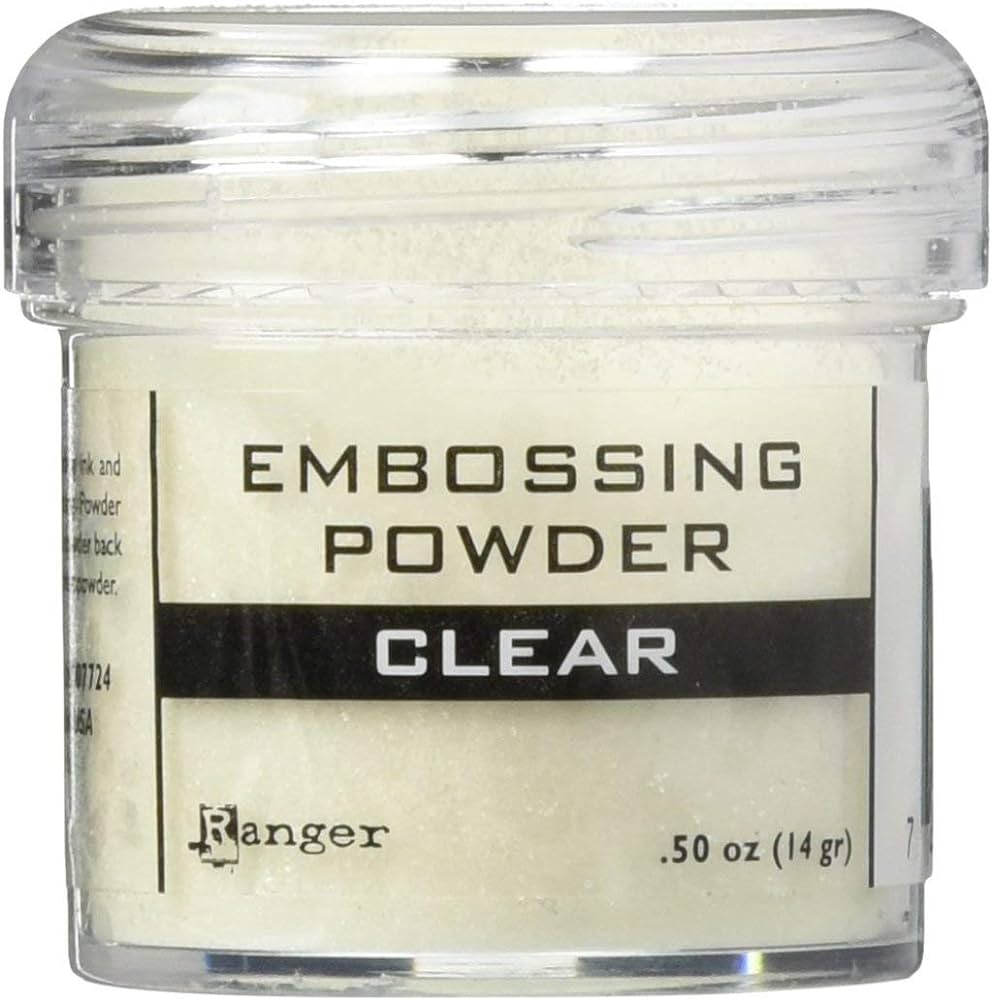 Clear Embossing Powder – L'atelier Scrapbooking