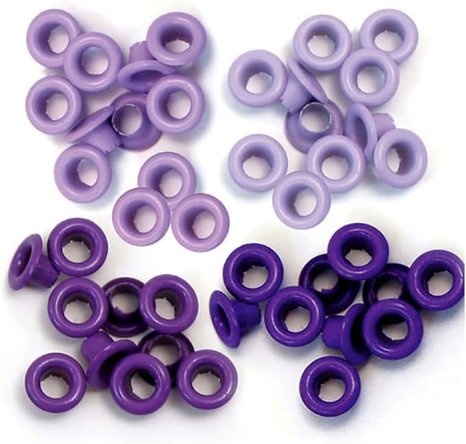 Standar Eyelets Purple WRMK – We R Memory Keepers (imagen 2)